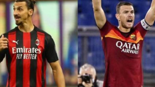 Milan-Roma, probabili formazioni: Ibrahimovic sfida Dzeko, Tonali in panchina.