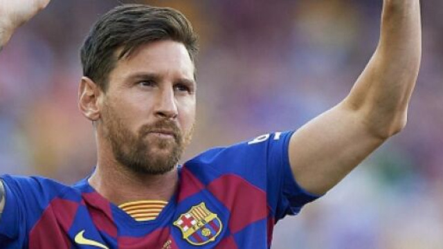 Leo Messi, punta del Barcellona.