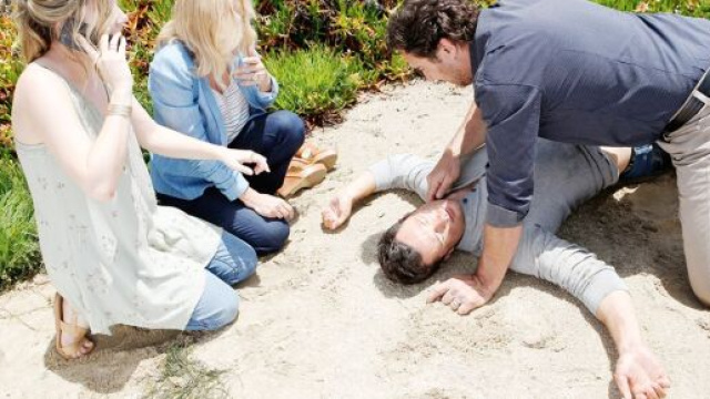 Beautiful, spoiler 26-10: Thomas cade dal dirupo, Ridge crede che sia morto.
