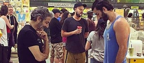 Baldoni durante la escena con su peque&ntilde;a ni&ntilde;a.