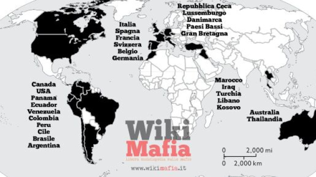 'Ndrangheta: i suoi affari nel mondo, presunto traffico di armi dal Brasile.