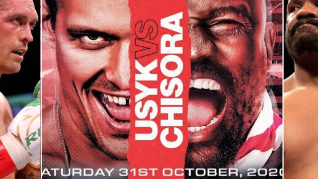 Usyk vs Chisora: il match della Wembley Arena il 31 ottobre su Dazn.