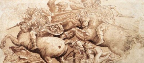 Smithsonian Institute is of the opinion that Leonardo did paint 'The Battle of Anghiari' after all. [Image source: RasMarley/Flickr]