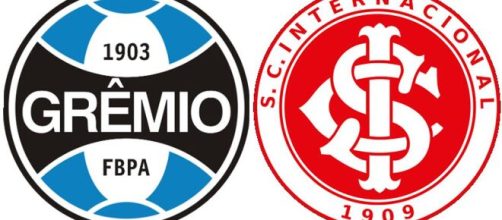 Gr&ecirc;mio x Internacional: confronto pode estender invencibilidade do Gr&ecirc;mio em cl&aacute;ssicos. (Fotomontagem)