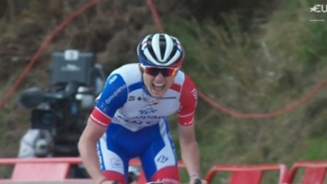 David Gaudu vincitore dell'undicesima tappa della Vuelta Espana