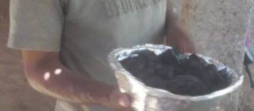 Marmitex recebida pelo cliente. (Reprodu&ccedil;&atilde;o/Redes Sociais)