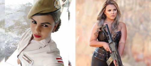 Soldado morta pelo marido PM tinha medida protetiva contra ele. (Reprodu&ccedil;&atilde;o/Redes Sociais)