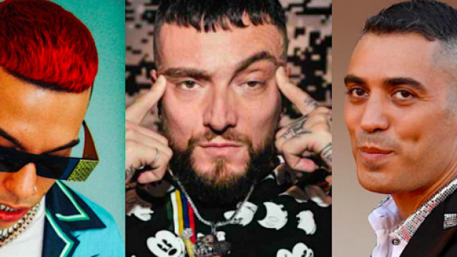 Sfera Ebbasta, Gu&eacute; Pequeno e Marracash.