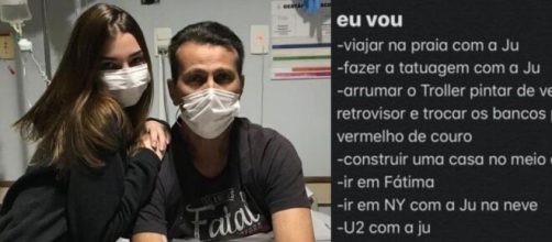 Filha acha lista de planos do pai meses depois que ele morreu. (Reprodu&ccedil;&atilde;o/Redes Sociais)