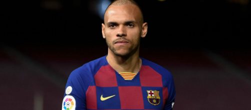 Martin Braithwaite &eacute; o novo camisa 9 do Barcelona. (Arquivo Blasting News)