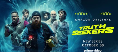 Amazon estreia s&eacute;rie 'Truth Seekers', cria&ccedil;&atilde;o de Simon Pegg e Nick Frost. (Reprodu&ccedil;&atilde;o/Amazon V&iacute;deo)