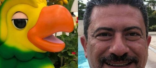 Ator dava vida ao papagaio do programa Mais Voc&ecirc; (arquivo Blasting News).