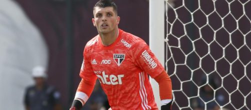 Goleiro do S&atilde;o Paulo foi o melhor em campo. (Arquivo Blasting News)