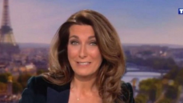 Anne Claire coudray fait une belle boulette en direct- photo capture d'&eacute;cran vid&eacute;o
