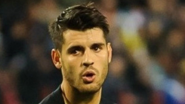 Alvaro Morata, nella foto con la maglia dell'Atletico Madrid.