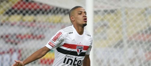 Brenner fez os dois gols do Tricolor na primeira partida das quartas de final (Arquivo Blasting News)