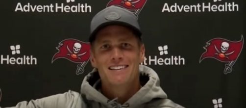 Brady and the Bucs beat the Panthers in Week 2. [Image Source: Tampa Bay Buccaneers/YouTube]