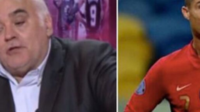 CR7 critiqu&eacute; par Gilles Favard sur le plateau de L'Equipe du Soir.