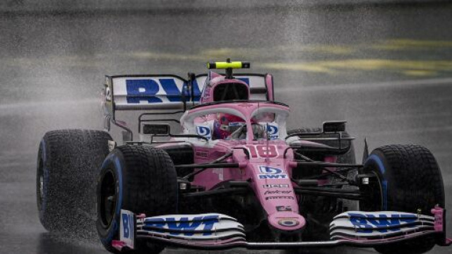 F1, GP Turchia. pole di Stroll sotto il diluvio