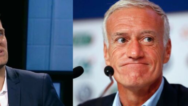 J&eacute;r&ocirc;me Rothen tacle Didier Deschamps et demande du respect pour le PSG. Montage Photo