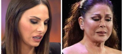 Irene Rosales y su suegra Isabel Pantoja.