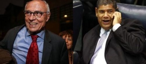 Eduardo Suplicy (PT) e Milton Leite (DEM) foram eleitos os vereadores mais votados da capital paulista. (Fotomontagem)