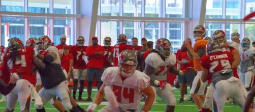 Cameron Brate caught his second touchdown of 2020 on Sunday. [Image Source: Flickr | Alex Winner]