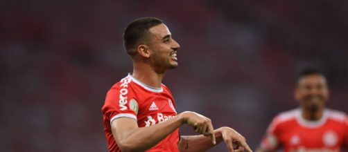 Thiago Galhardo &eacute; jogador do Internacional. (Arquivo Blasting News)