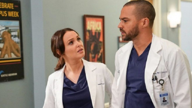 Camilla Luddingoton ha commentato la scena tra Jo e Jackson mostrata nel primo episodio di Grey's Anatomy.