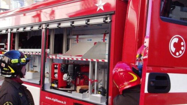 L'appartamento &egrave; stato messo in sicurezza dai Vigili del Fuoco di Oristano.