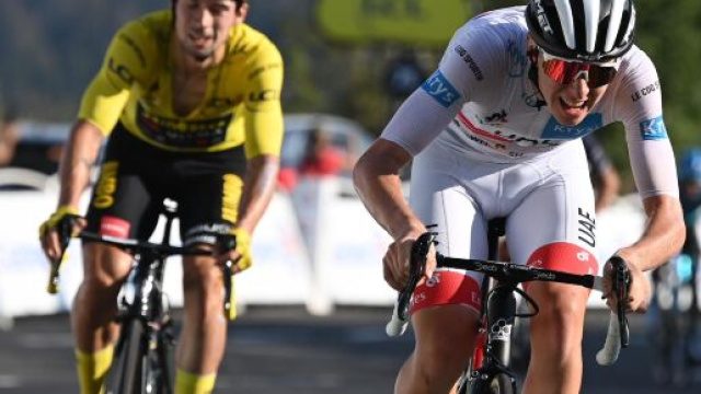 Tour de France, Pogacar: 'Mi sarebbe piaciuto l'avesse vinto Roglic'.