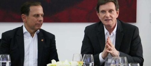 Clima esquentou entre Doria e Crivella. (Arquivo Blasting News).