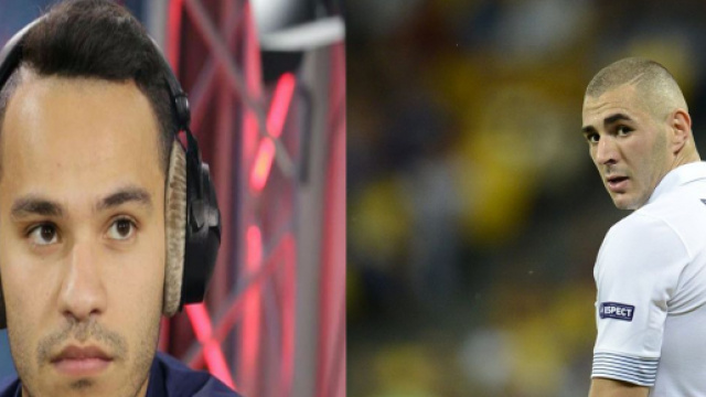 Karim Benzema a &eacute;t&eacute; insult&eacute; sur les ondes d'RMC. Mohamed Bouhafsi a d&ucirc; r&eacute;agir. (Montage photo)