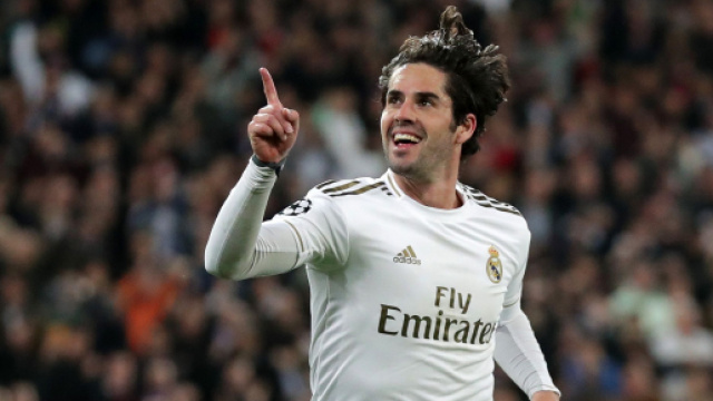 L'Inter pensa a Isco del Real Madrid.