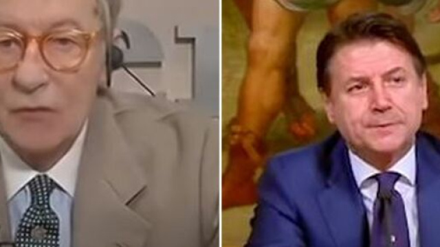 Vittorio Feltri e Giuseppe Conte.