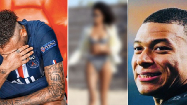 Kylian Mbapp&eacute; serait en couple avec Cindy Bruma l'ex de Neymar. source montage photo