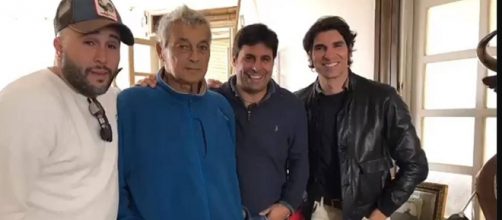 El viaje de los tres hermanos Rivera a visitar al t&iacute;o enfermo se vio envuelto en la pol&eacute;mica del cierre perimetral.