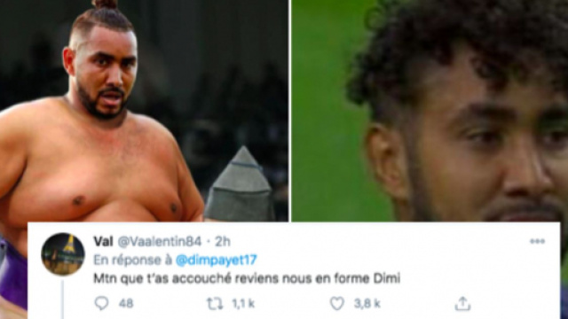 Dimitri Payet se fait chambrer sur les r&eacute;seaux sociaux - photo Montage