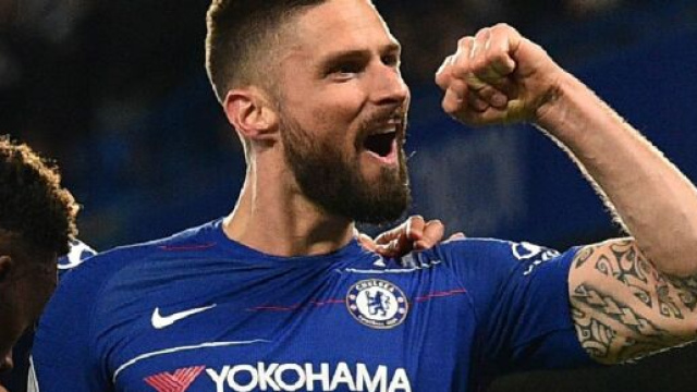 Olivier Giroud, punta del Chelsea.