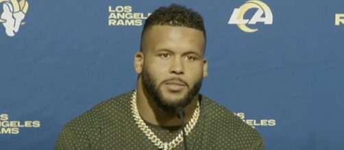 Donald will face Brady for the third time in his career (Image Credit: Los Angeles Rams/YouTube)