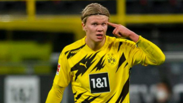 Erling Haaland golden boy 2020 - photo capture d'&eacute;cran instagram Erling Haaland