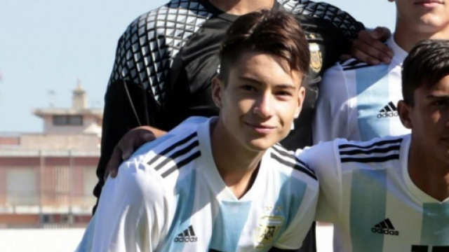 Matias Soul&eacute;, trequartista della Juventus Primavera.
