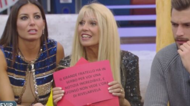 Grande Fratello Vip, Elisabetta pronta a lasciare il gioco.