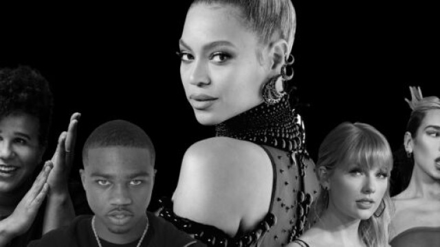 Beyonc&egrave; guida le nomination, seguita da Taylor Swift, Dua Lipa, Brittany Howard e Roddy Ricch.