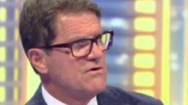 Fabio Capello, ex tecnico della Juventus.