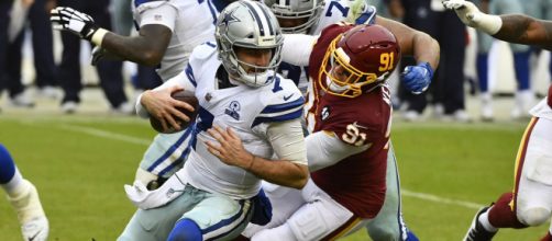 Dallas Cowboys e Washington Football Team disputam a lideran&ccedil;a da divis&atilde;o leste. (Arquivo Blasting News)