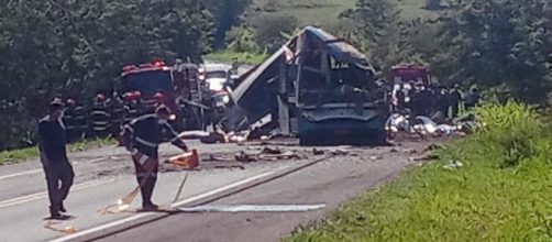 &Ocirc;nibus envolvido em acidente que deixou 41 mortos n&atilde;o estava com situa&ccedil;&atilde;o regular. (Arquivo Blasting News)