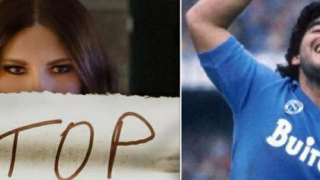 Polemica per il post di Laura Pausini sulla morte di Maradona