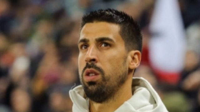 Sami Khedira, centrocampista della Juventus.