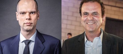 Bruno Covas (PSDB) e Eduardo Paes (DEM) se elegeram para prefeitos em S&atilde;o Paulo e no Rio de Janeiro, respectivamente. (Fotomontagem)